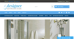 Desktop Screenshot of designerbathroomstore.co.uk