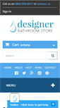 Mobile Screenshot of designerbathroomstore.co.uk